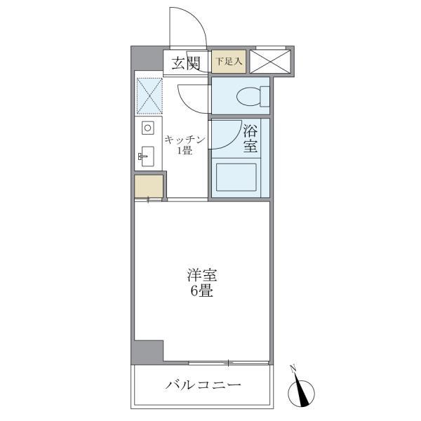 ブランシェ高輪の間取り