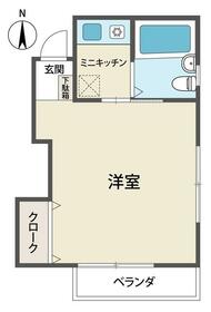 石原ハイツの間取り