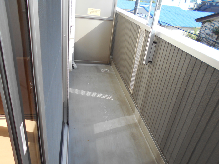 12/28 バルコニー