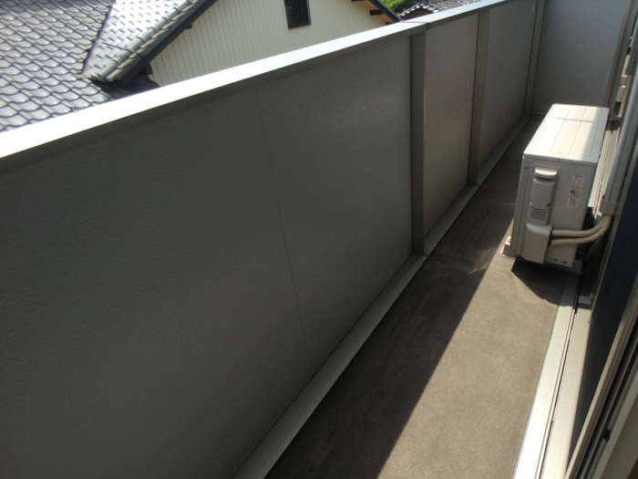 12/18 バルコニー