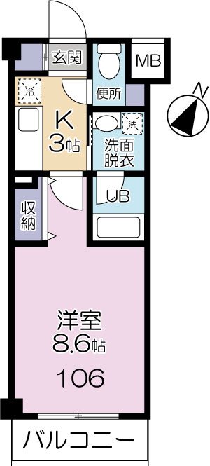 ラティーダ下並木の間取り