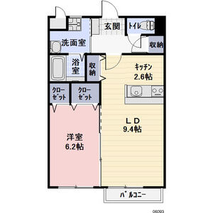 フラワーピーチパートⅢの間取り
