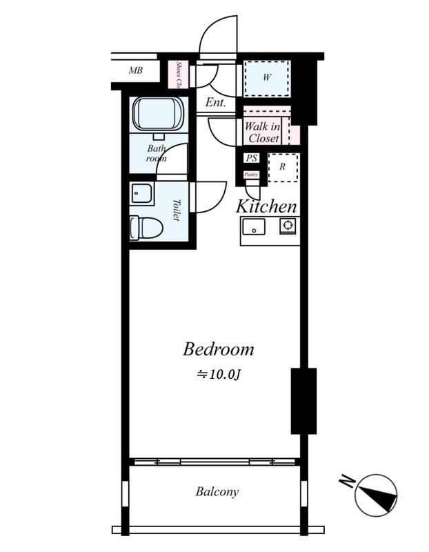アネーロ木場公園の間取り