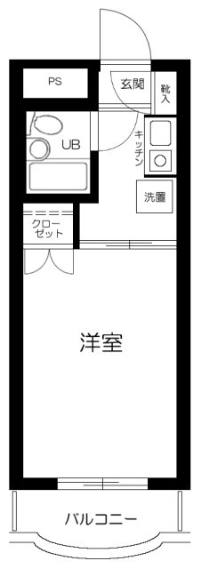 ハイタウン駒沢公園第2の間取り