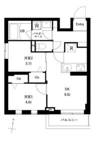 プレセダン千駄木の間取り