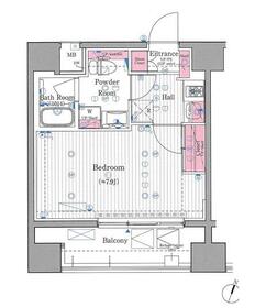 プレール・ドゥーク平和島の間取り