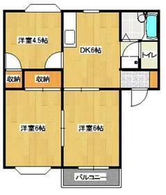 HIGH HOMES A棟B棟の間取り