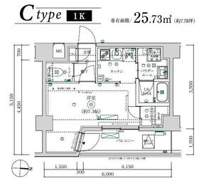 MAXIV武蔵新城TREの間取り