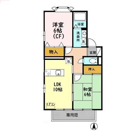 ヴィルヌーブの間取り