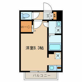 フローラ松が丘の間取り