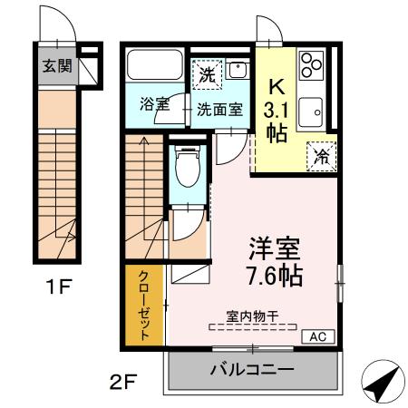 メゾン・ド・マイの間取り