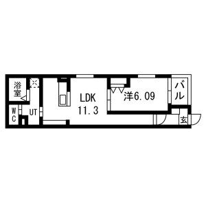 リヴェール元中野Ⅱの間取り