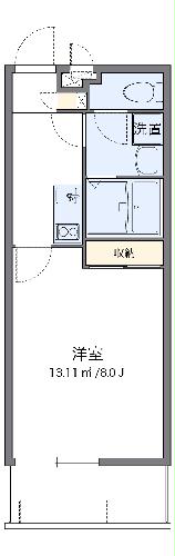 クレイノPREMIUM宮里の間取り