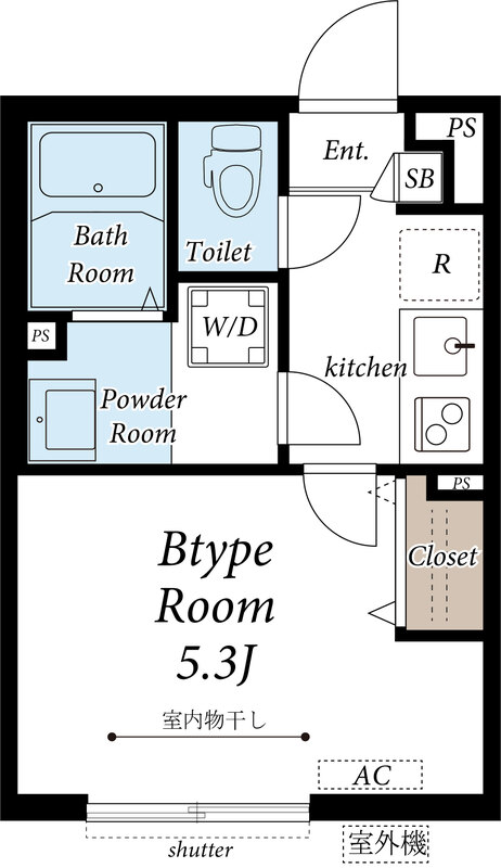 グレイス高野Ⅱの間取り