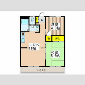 メゾン立川の間取り