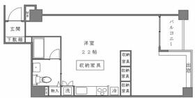朝日サテライト六本木の間取り