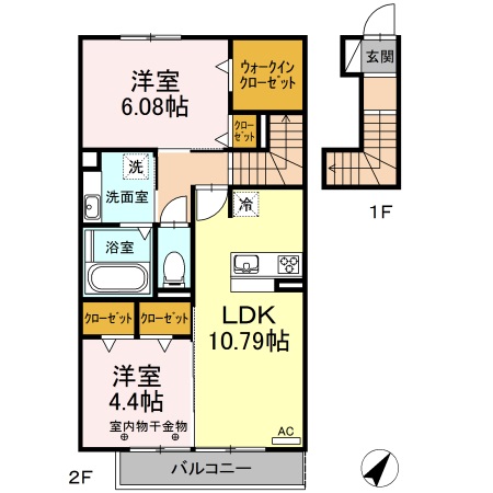 ラベンダーの間取り