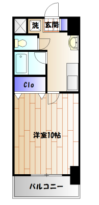 プルミエール相模大野の間取り