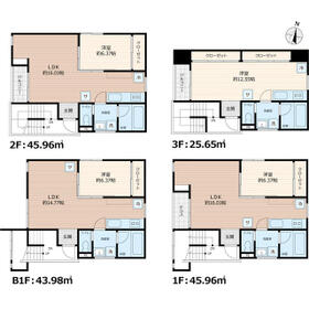 SCENE.Meguro Sauna Residenceの間取り