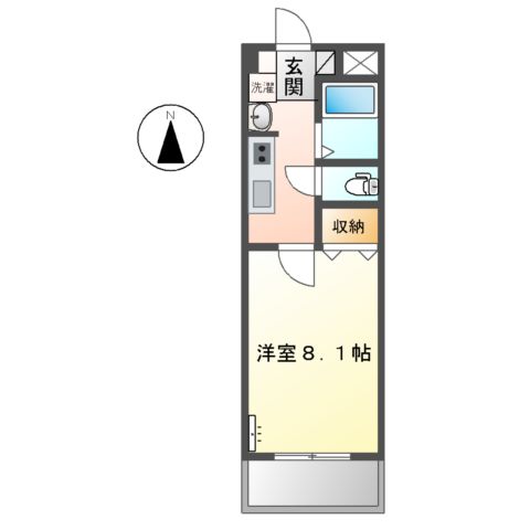 ブルックスキューブの間取り