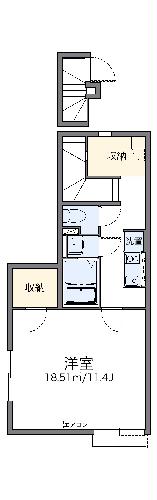レオネクストCoco Waveの間取り