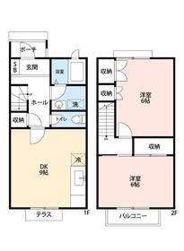 曽谷タウンハウスの間取り