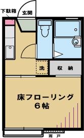 ハイツ美好の間取り