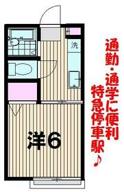 メゾンド・エメラルドⅡの間取り