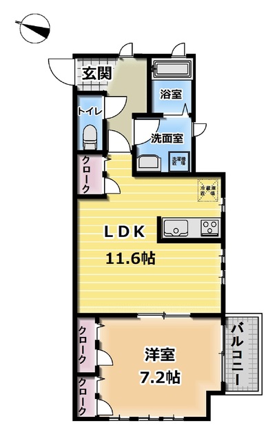 グランエスポワール湘南辻堂の間取り