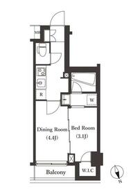 ARKMARK大森西の間取り