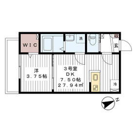 AJ津田沼southⅡの間取り