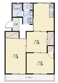 マンションカメリアⅢの間取り