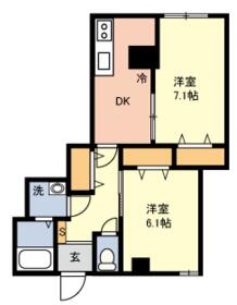 第7シンエイハイムの間取り