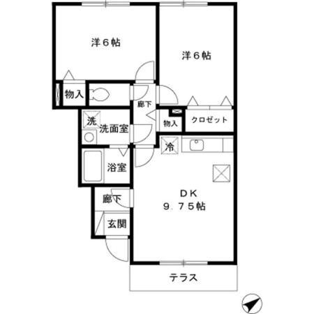 ミルキーハウスの間取り