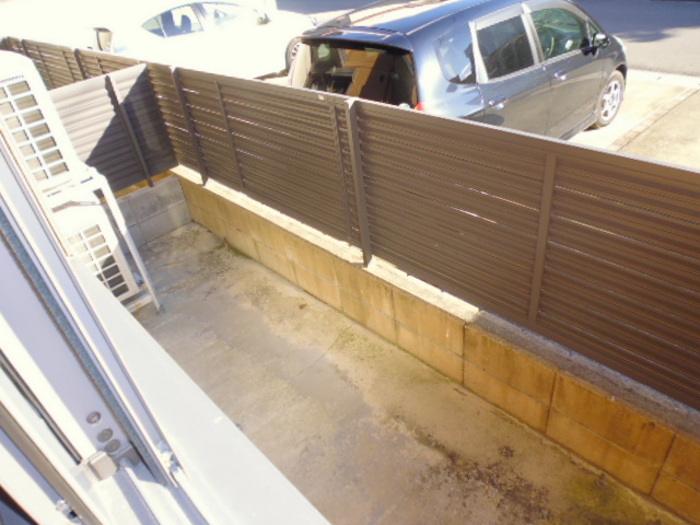 8/15 バルコニー