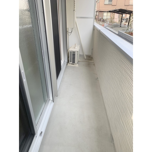 12/24 バルコニー