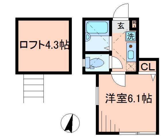 バーミープレイス西落合の間取り