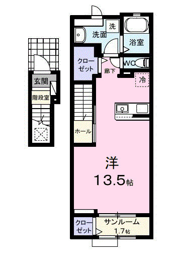 レッチーノⅠの間取り