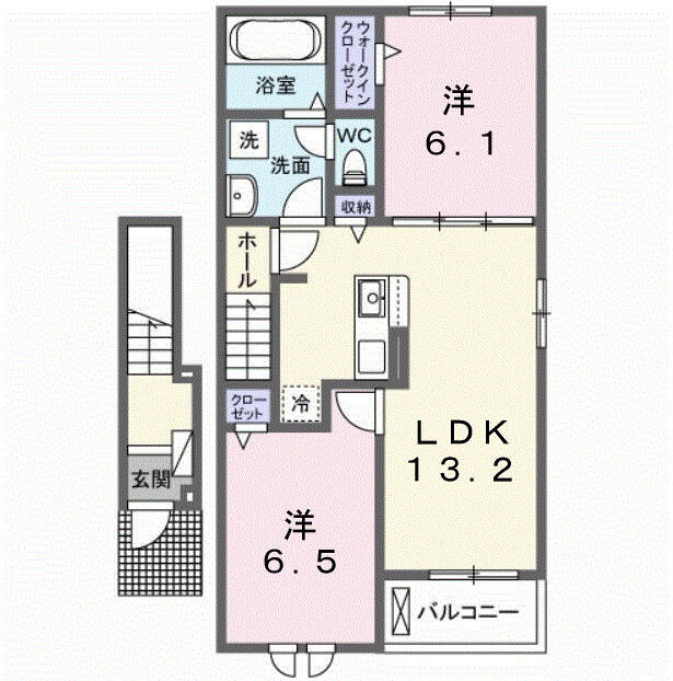 けやきレジデンスαの間取り