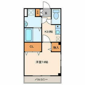 エクセドラ北参道の間取り