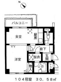 ヴィレッジ藍染の間取り
