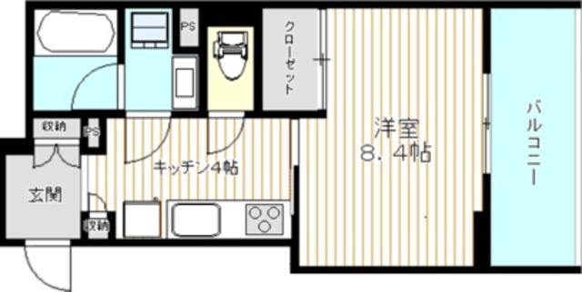 ジュヌ メナージュの間取り