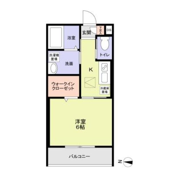 GARDEN TERRACE WESTの間取り