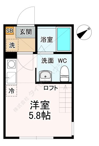 ローズハイツ山手の間取り