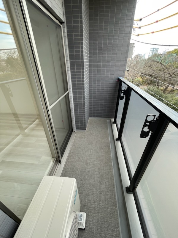 12/27 バルコニー