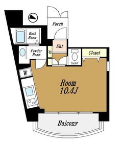 メイクスデザイン渋谷神泉の間取り