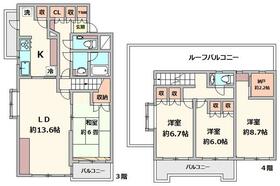 ベルメゾンの間取り