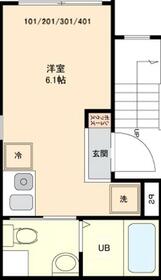 アイリス洗足の間取り