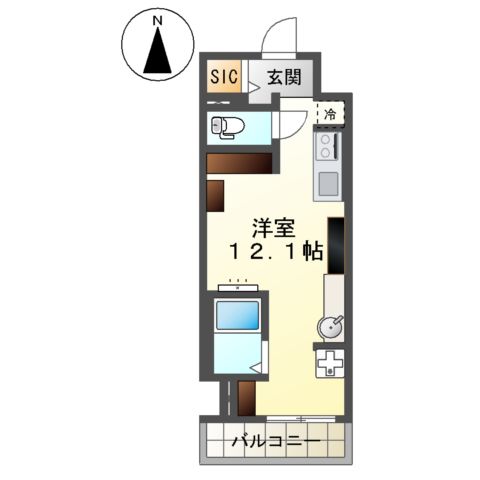 仮)宇都宮市東宿郷 マンション新築工事の間取り