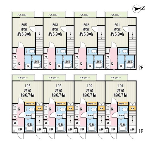 Venus Village小川の間取り